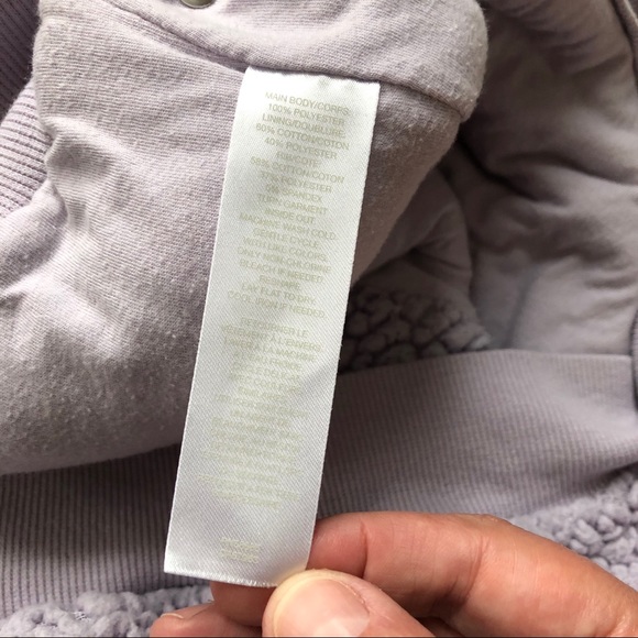 Z by Zella purple teddy jacket - Picture 5 of 5